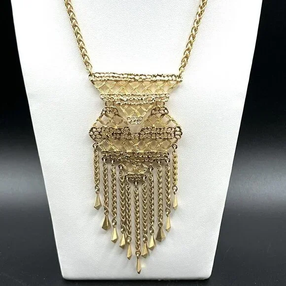 💜 Stella & Dot Alila Lace Necklace and Earring Set of 2 - Picture 9 of 13